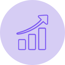 Flexible support icon