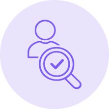 Candidate screening icon